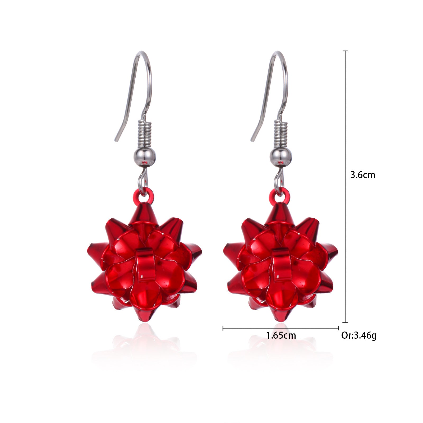 Wholesale Christmas Fashion Creative Bell Snowman Elk Earrings